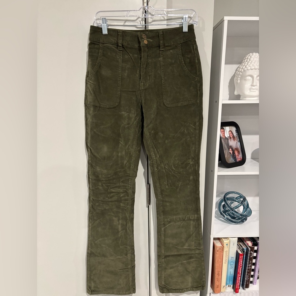 Sanctuary Forest Green Corduroy Pants